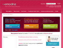 Tablet Screenshot of emodna.pl